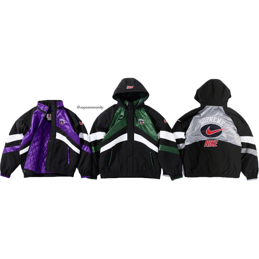 【紐約范特西】預購SUPREME SS19 Supreme X Nike Hooded Sport Jacket 夾克