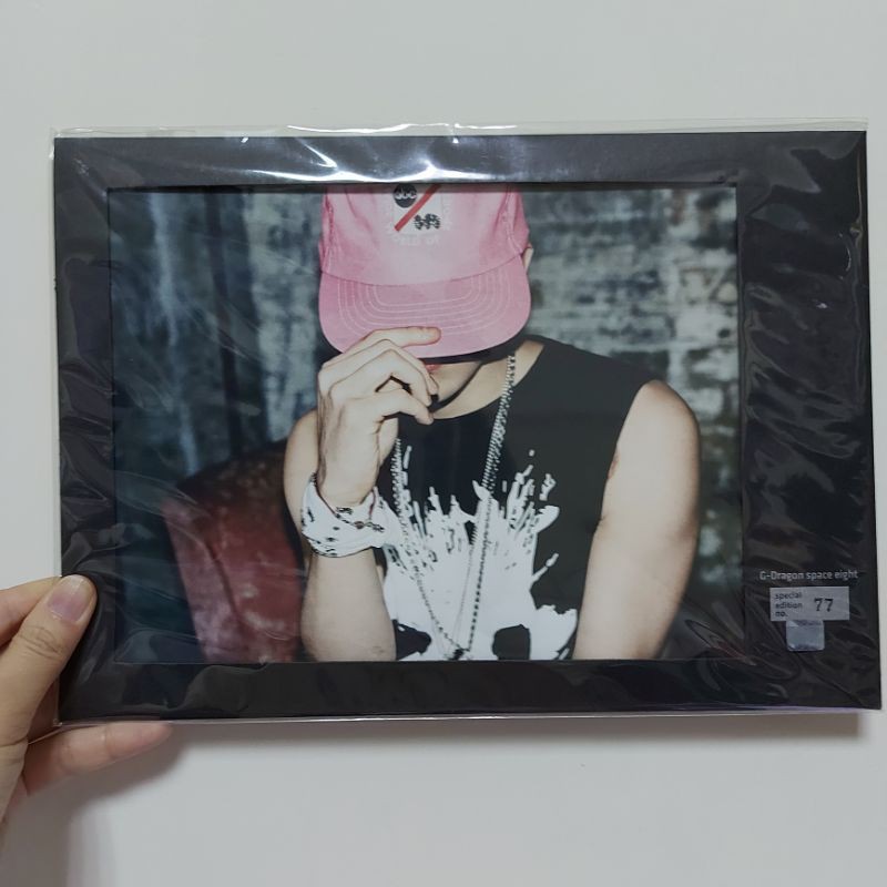 BIGBANG 權志龍GD G-DRAGON SPACE EIGHT 8 特展週邊限量照片| 蝦皮購物