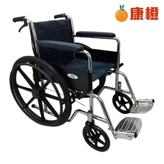 【富士康】鐵製輪椅 FZK-118 電鍍雙煞