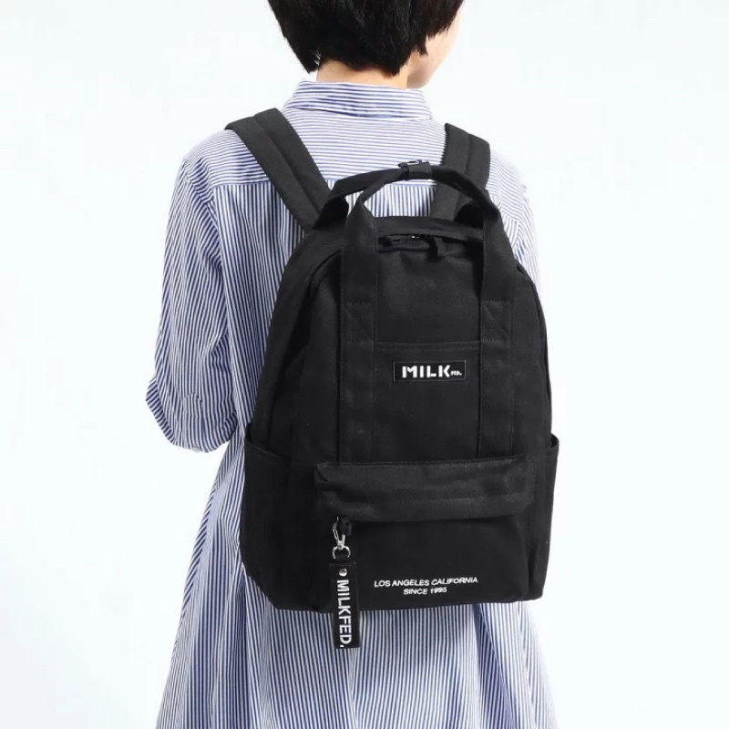 FLOM MILKFED. BAR CANVAS BACKPACK 16L