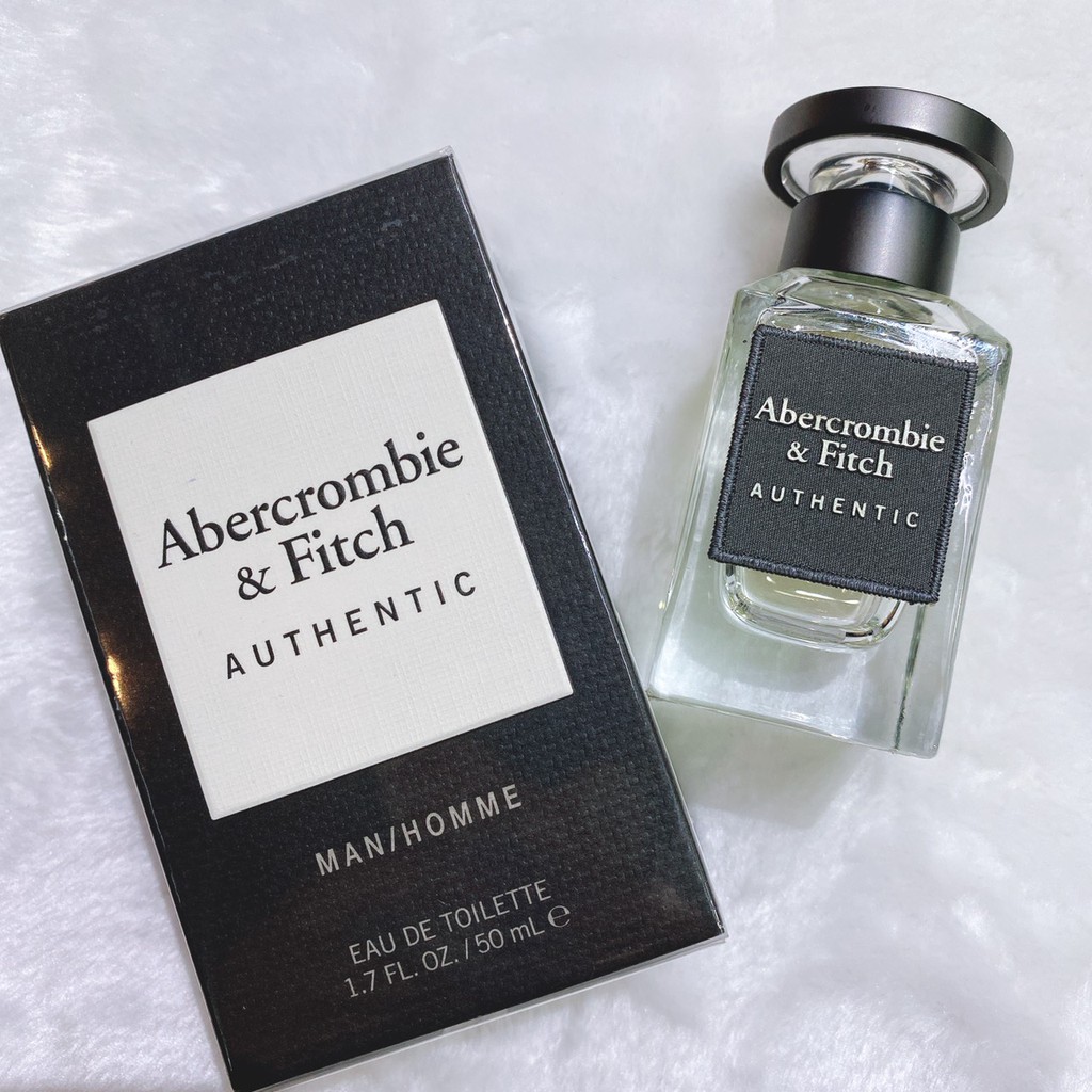 A&F Abercrombie&Fitch AUTHENTIC 真我男性淡香水30/50/100ML AF