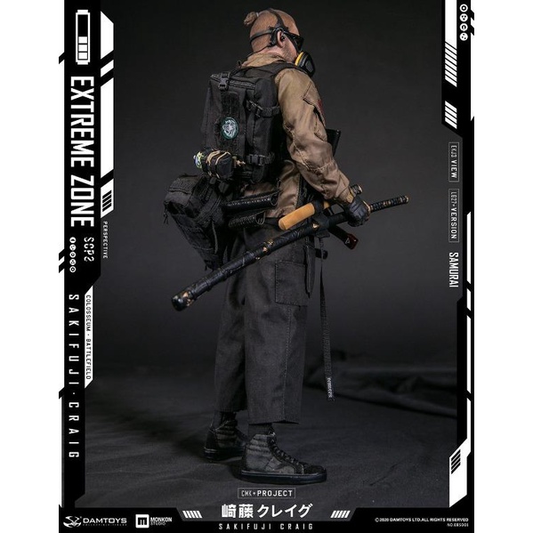DAMTOYS 1/6 極限戰境武士崎藤克雷格EBS001 原創人偶| 蝦皮購物