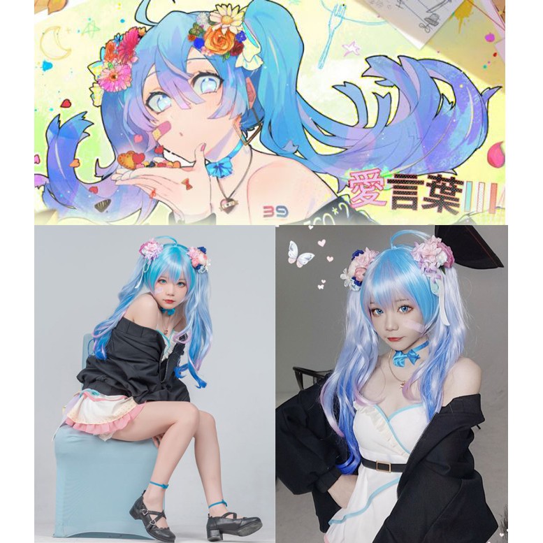 【代購】ICOS 初音 初音未來 愛言葉 愛言葉Ⅲ MIKU V家 COS COSPLAY