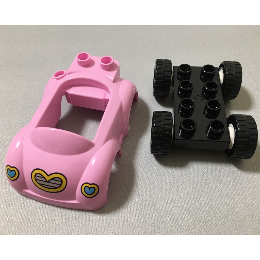 Duplo cheap pink car