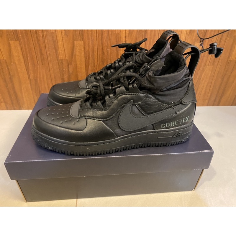 S.M.P】Nike Air Force 1 Winter GTX The 10th 全黑黑CQ7211-003