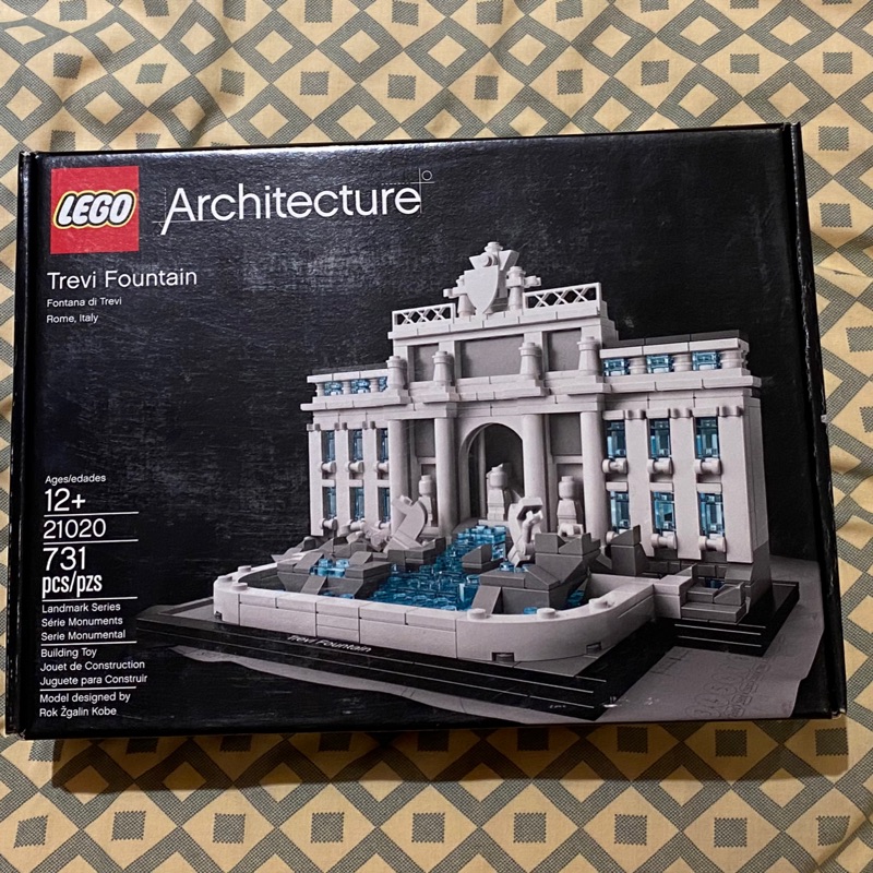 Lego 21020 Architecture 建築系列 特萊維噴泉 Trevi Fountain