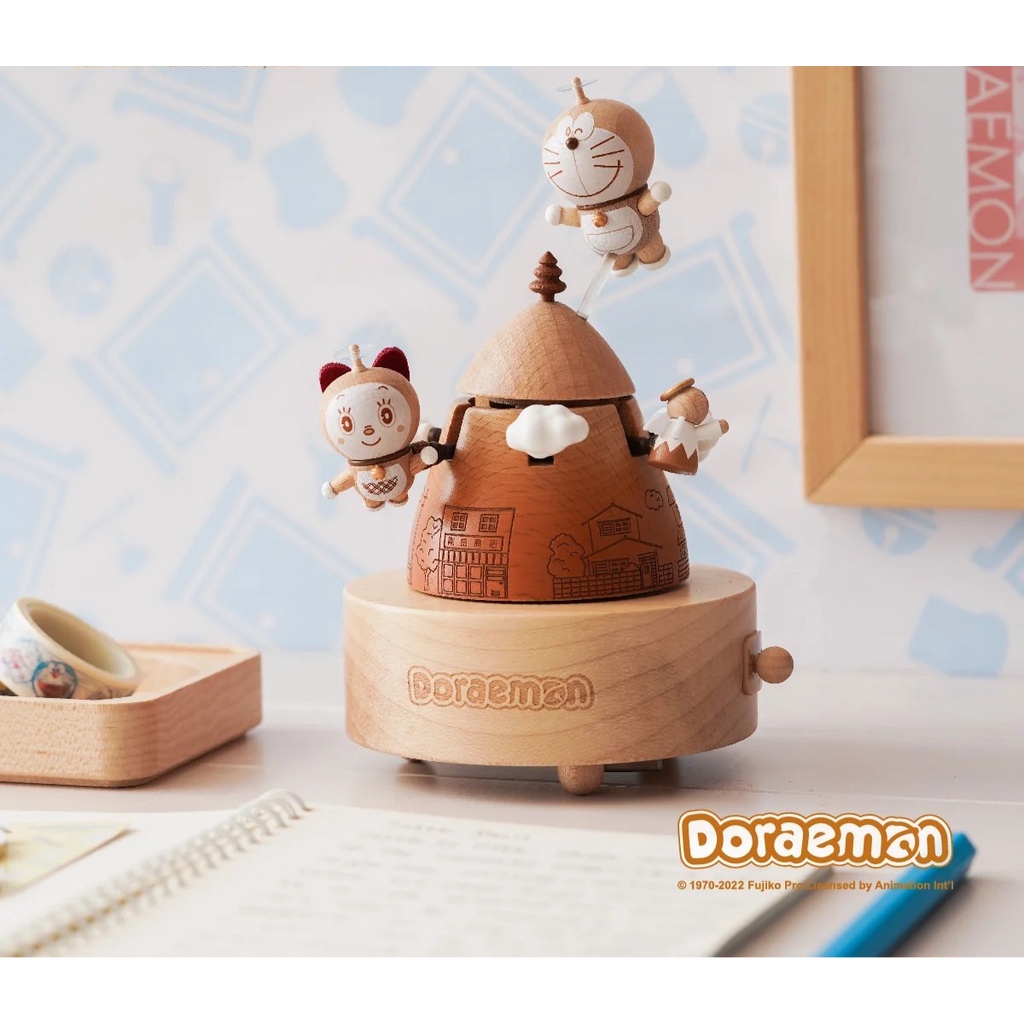 阿猴達可達Wooderful life 知音文創哆啦a夢DORAEMON 小叮噹原木家居燈