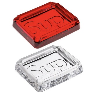 全新限量免運Supreme Debossed Glass Ashtray 兩色水晶煙灰缸菸灰缸