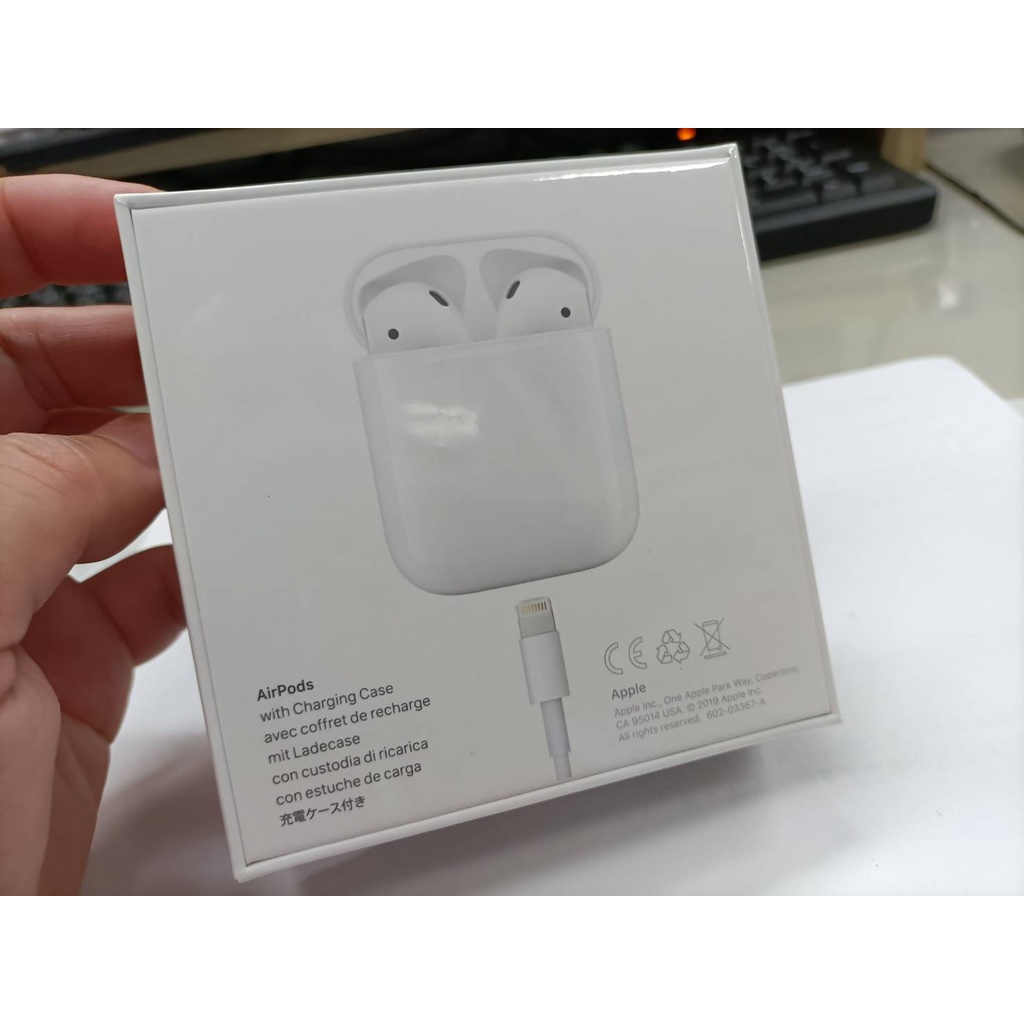 全新 未拆封 Apple Airpods 第二代）無線耳機 型號：a2031 A2032 蝦皮購物