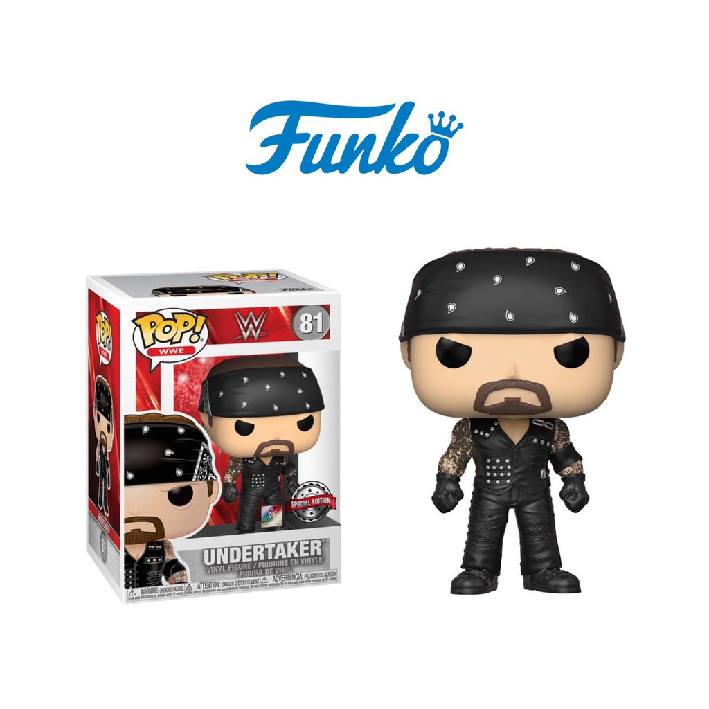 RD] 現貨全新FUNKO POP WWE 81 送葬者Undertaker 傳奇摔角手正版| 蝦皮購物