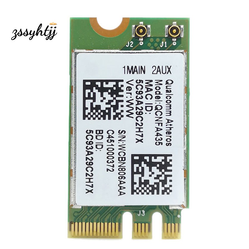 高通Atheros QCA9377 QCNFA435 802.11AC 2.4G / 5G NGFF WIFI CARD 蝦皮購物