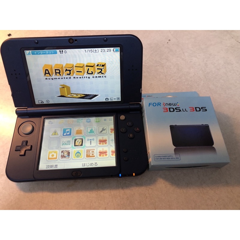 new 3DS LL主機 日規 B9S 11.15官方系統 保固1年