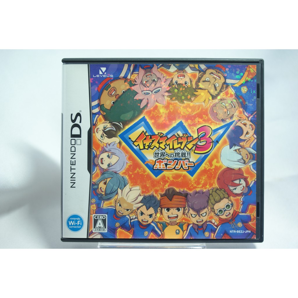[耀西]純日版 任天堂 DS NDS 閃電十一人 3 邁向世界的挑戰 炸彈版 | 蝦皮購物