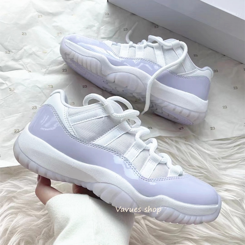 Air Jordan 11 Low 白紫 黑白 AJ11 薰衣草紫 大魔王 AH7860-101 AV2187-001