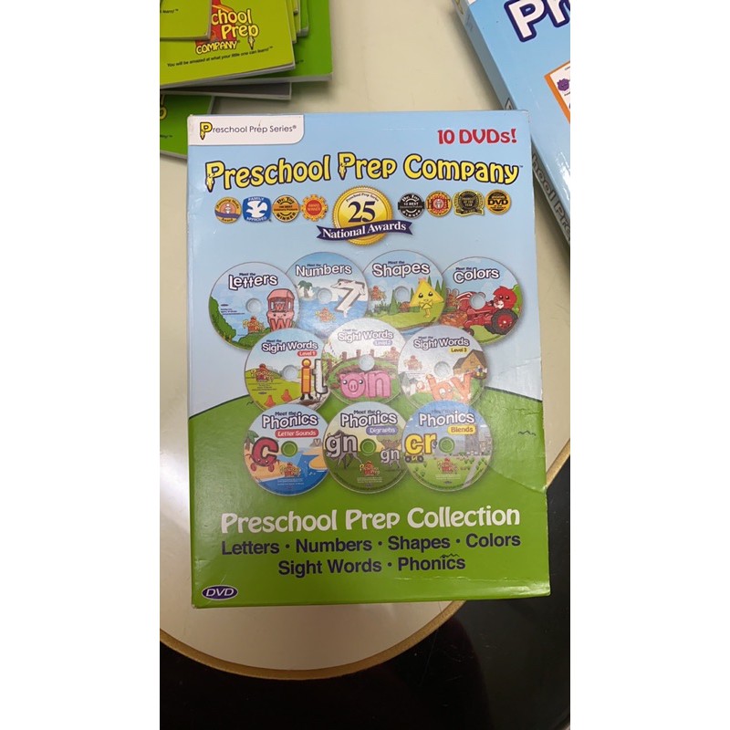 Preschool Prep 10 DVDs | 蝦皮購物