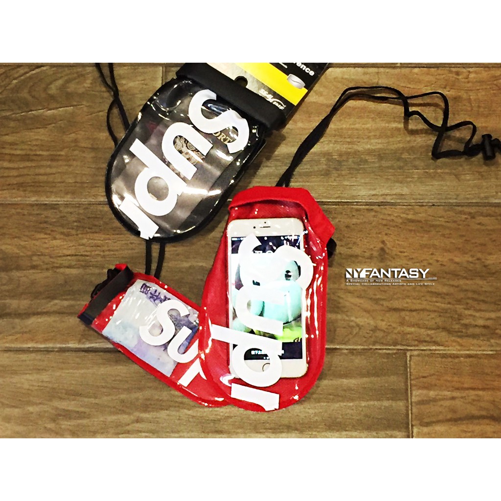 紐約范特西】預購/現貨2018 SS Supreme SealLine See Pouch 防水袋小紅