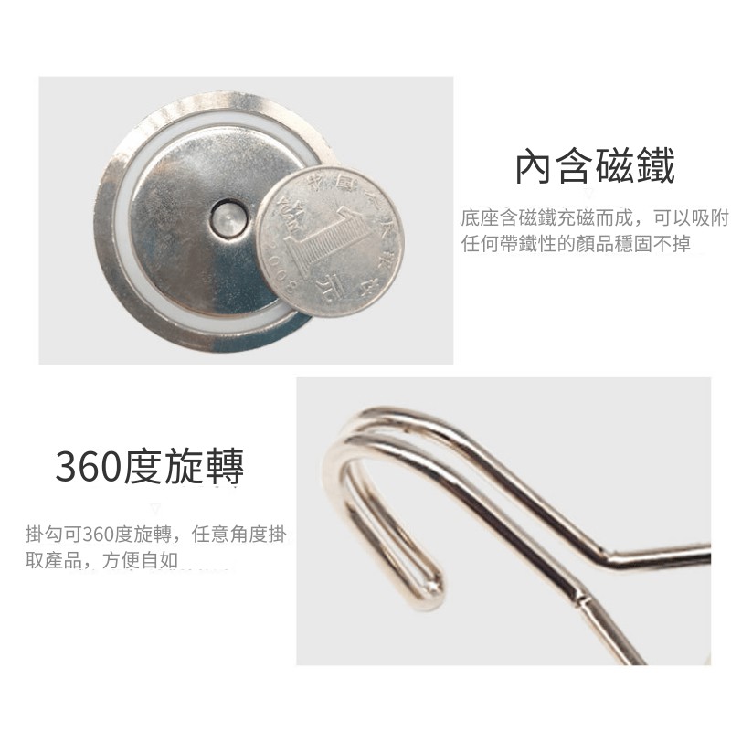 360度旋轉磁鐵掛勾