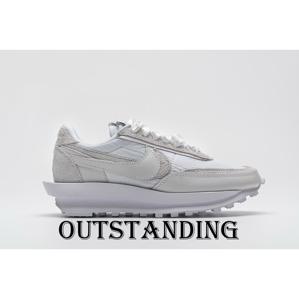 Nike LD Waffle Sacai White Nylon 2020 潮流時尚穿搭必備 全白 全黑