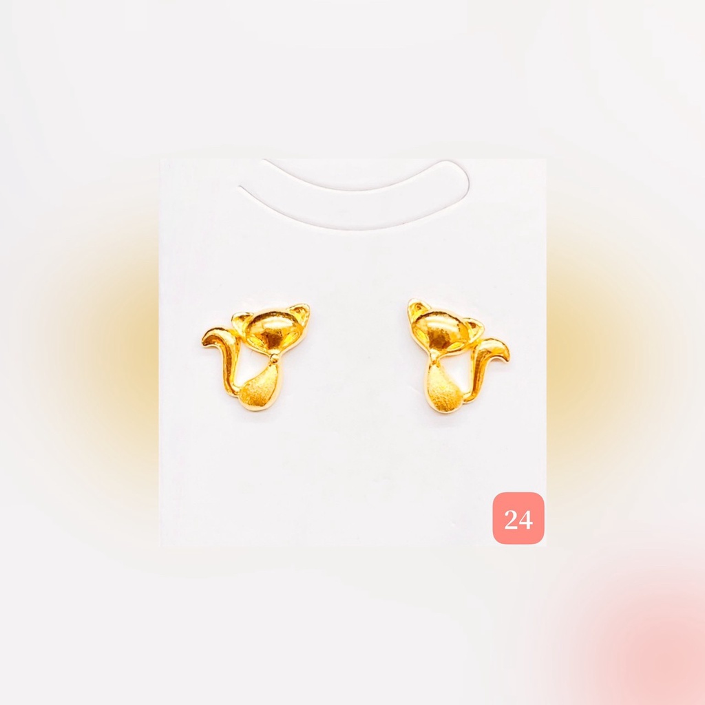 ALUXE 亞立詩18K金K金耳環雙重扭結EE0790 | A-LUXE亞立詩| Yahoo