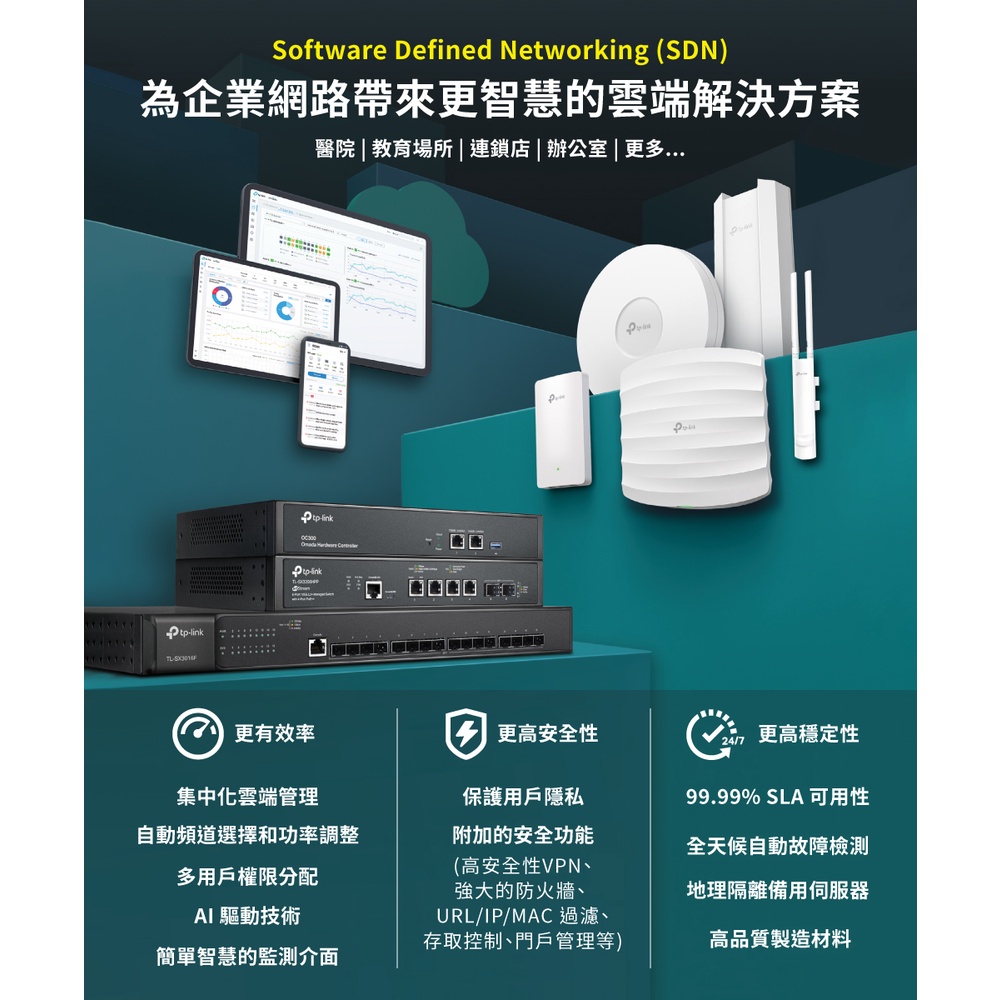 TP-Link EAP225-Outdoor AC1200 PoE雙頻無線基地台(Ubiquiti unifi同款
