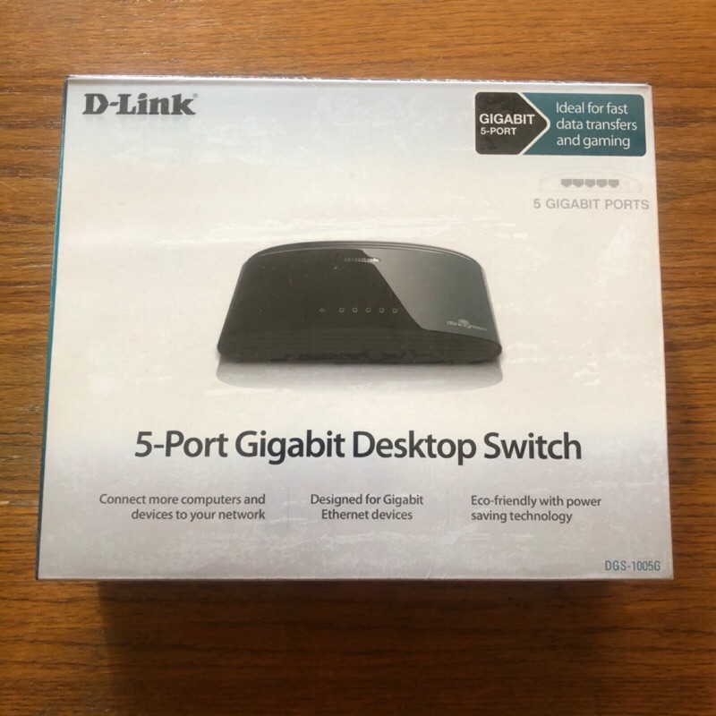 *全新* Dlink DGS1005G 5埠 Gigabit 桌上型交換器 蝦皮購物