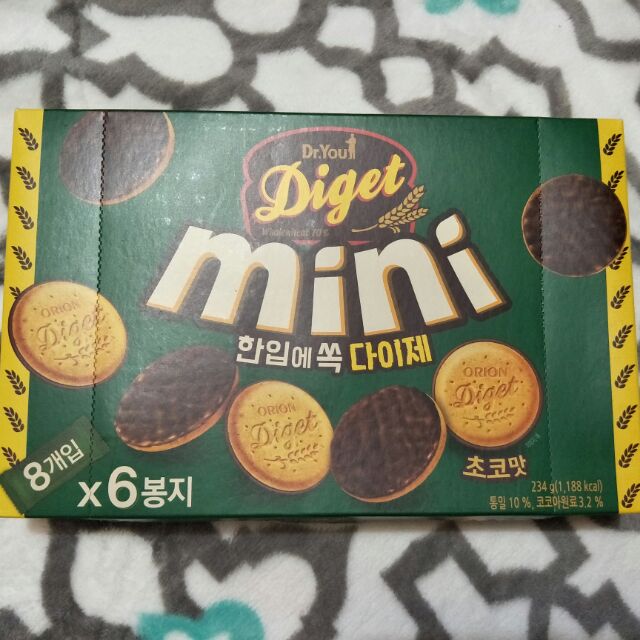 現貨 Dr.You Diget mini 巧克力消化餅 | 蝦皮購物