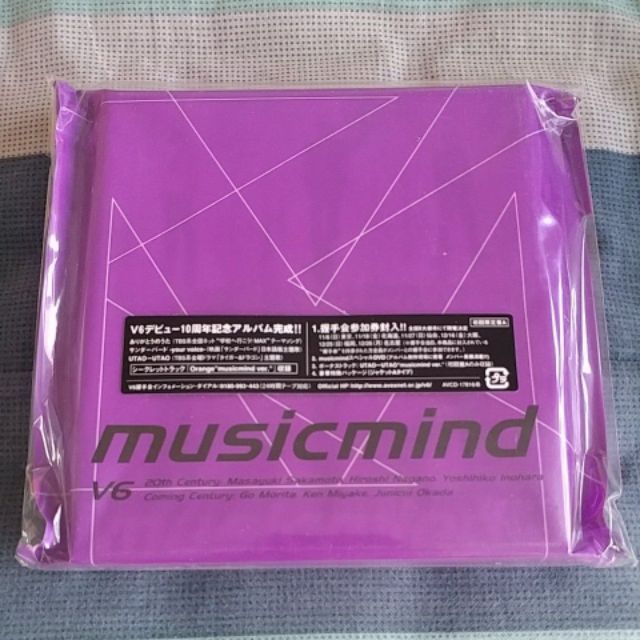 日本原版】初回生產限定版A／V6／musicmind (CD+DVD)／2區DVD | 蝦皮購物
