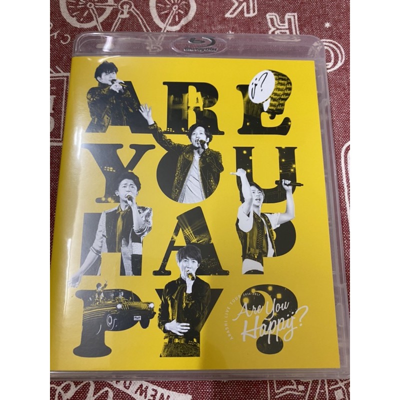 嵐ARASHI 「Are You Happy?」Blu-ray 藍光DVD （日本通常） | 蝦皮購物