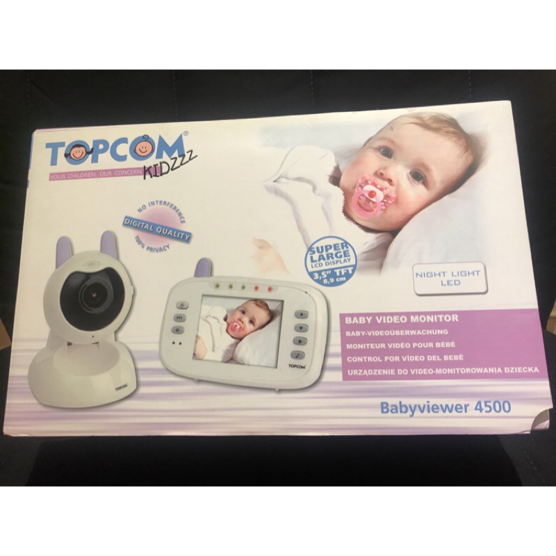TOPCOM 無線嬰兒監視器 babyViewer 4500（全新） | 蝦皮購物