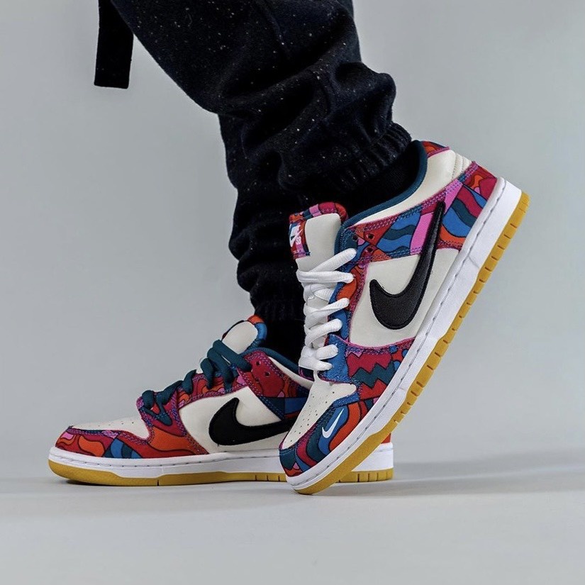 Parra X Nike Dunk Low Pro SB 'Abstract Art', Nike Sb Dunk Low Abstract Art