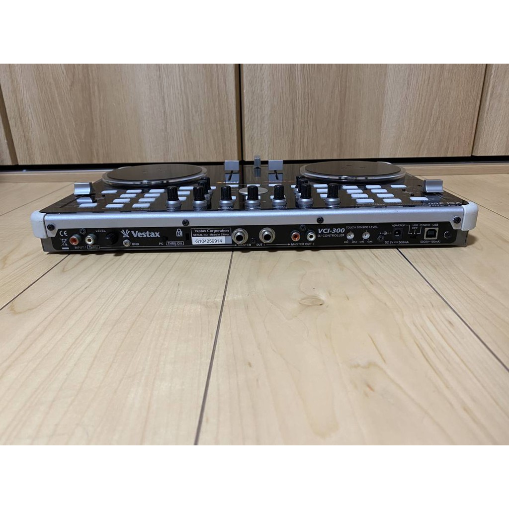 Vestax VCI-300 VFX-1 雙軌數位DJ控制器混音器Serato DJ / VDJ