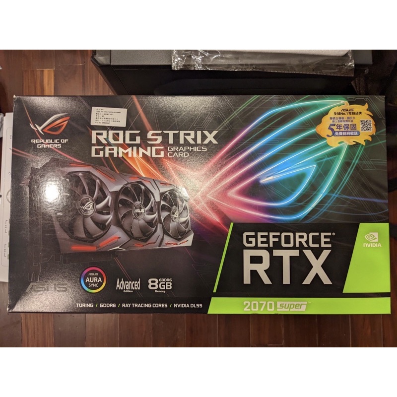 保障アリ ROG STRIX RTX2070super 8G GAMING-