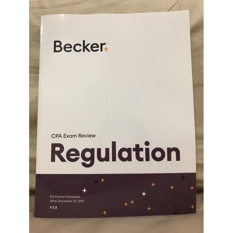 美國會計師AICPA Becker CPA Exam Review REG v3.5 | 蝦皮購物