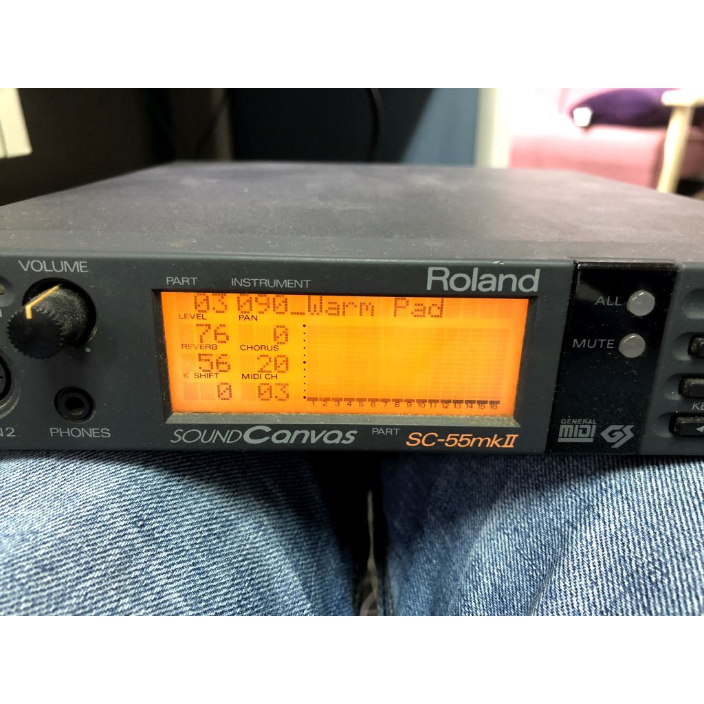 Roland SC55-mk2（ジャンク品） Roland ローランド MIDI音源モジュール