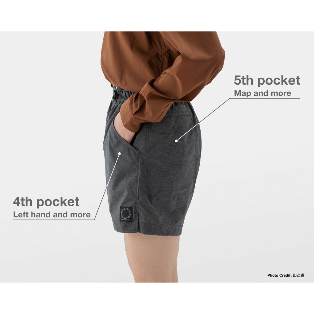 山と道Yamatomichi Light 5-Pocket Shorts Women | 蝦皮購物