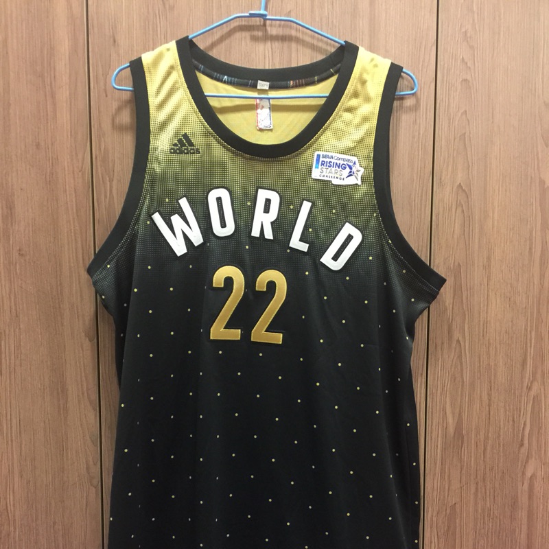 Adidas Rising Stars 22 Wiggins Game Issued Jersey 2XL 2