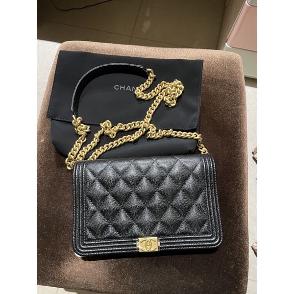 Chanel woc boy discount bag