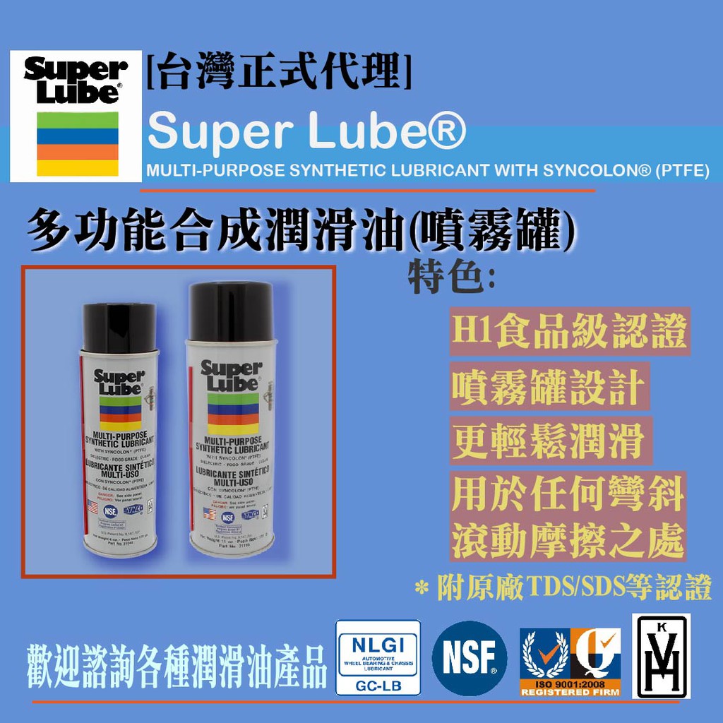 Multi-Purpose Synthetic Lubricant with Syncolon® (Aerosol) - 31110