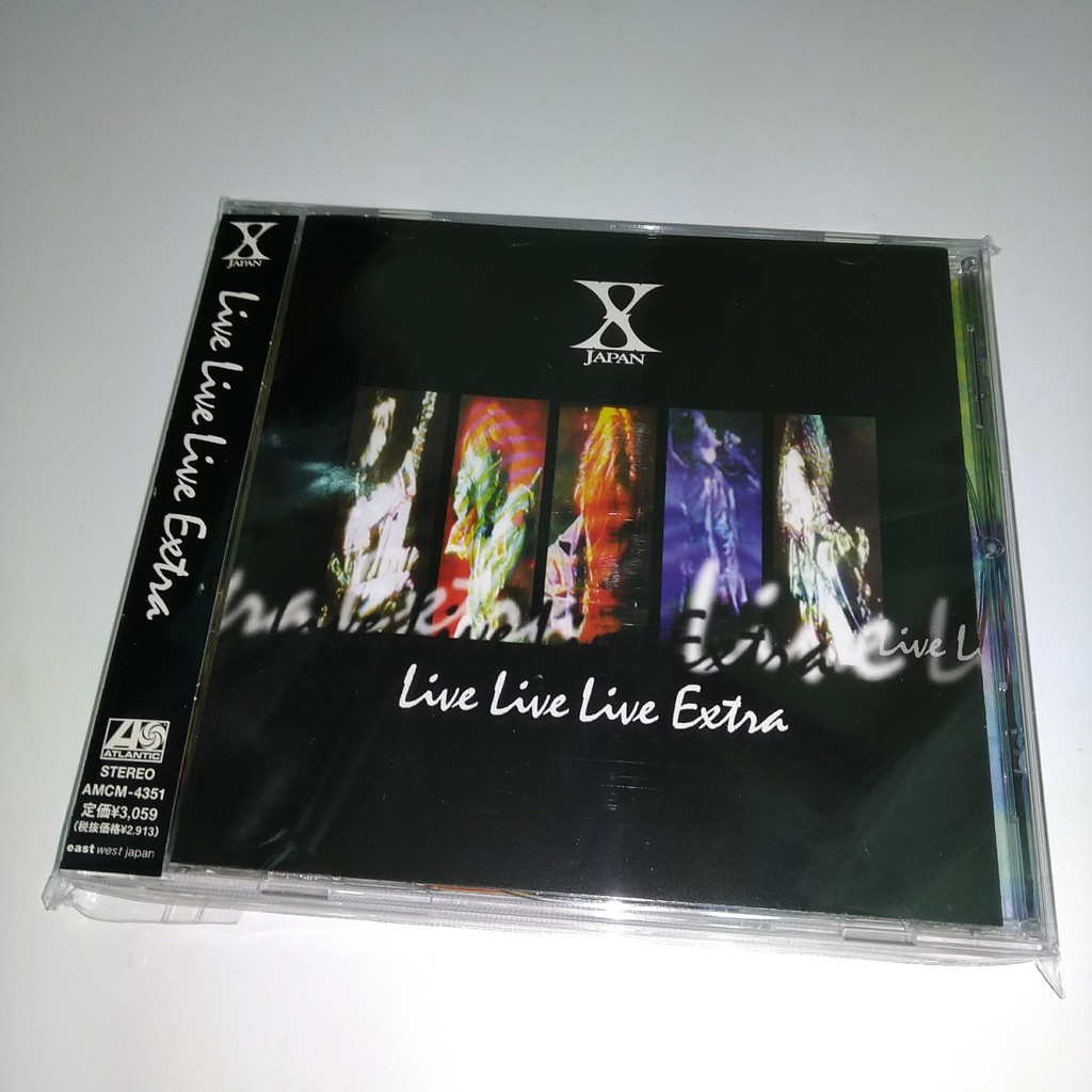 X JAPAN Live Live Live Extra 專輯CD / 演唱會XJAPAN solo | 蝦皮購物