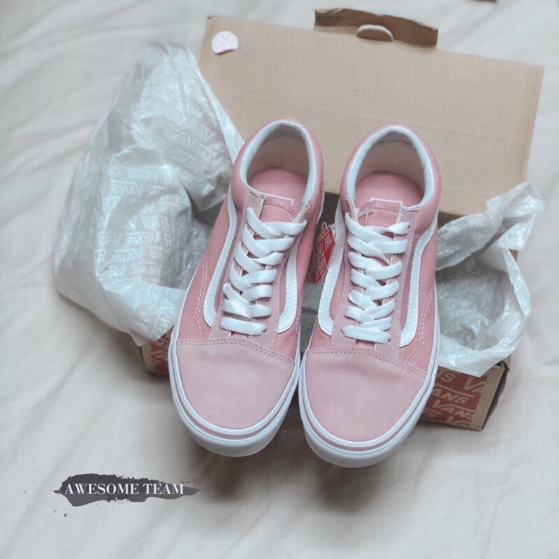 Vans folder shop old skool pink