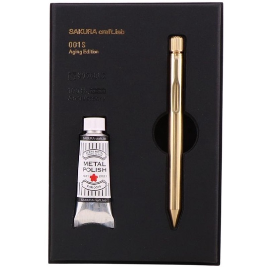 鋆綺※SAKURA craft lab 001S ○100周年限量版套裝□ 黃銅金。收藏價