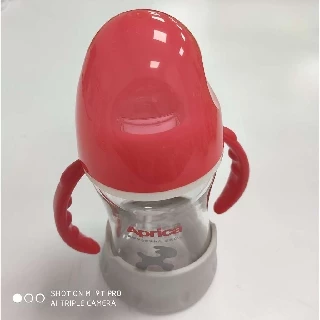 【0720】Aprica 寬口徑玻璃防摔奶瓶150ml