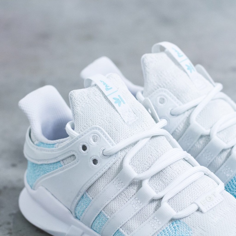 Adidas eqt support 2025 adv ck parley海洋聯名款白色款