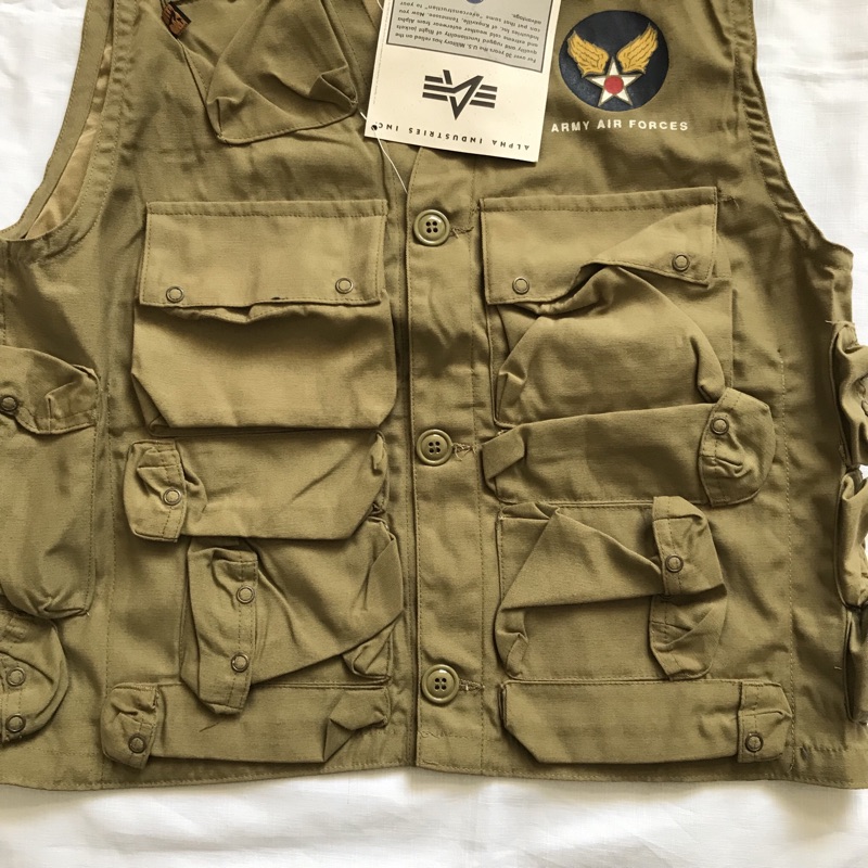 全新)Alpha industries C-1 Vest made in U.S.A | 蝦皮購物