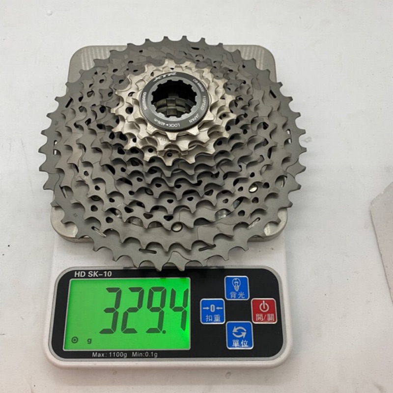Cassette Shimano XTR CS-M9000 11 Vitesses 11-40T - Titane Et Carbone, Occasion