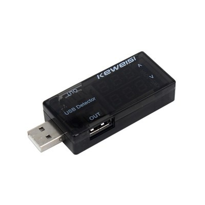 【量大可優】雙USB電流電壓檢測表測試儀 一分二轉接頭 電源性能測試 | 蝦皮購物