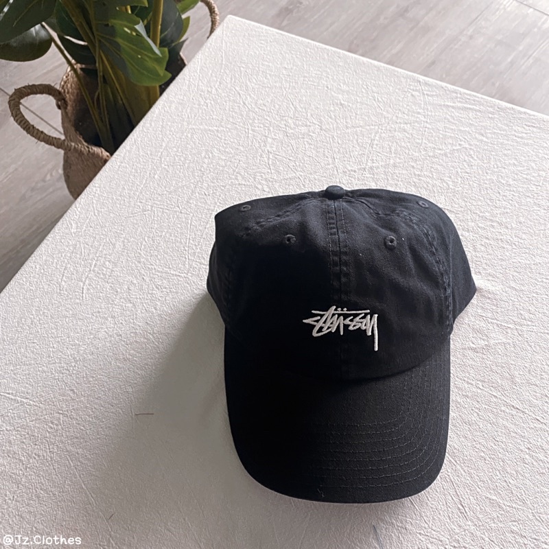 ▪️『Jz.Clothes』Stussy Classic Stock Cap Logo 老帽' 黑色卡其帽子