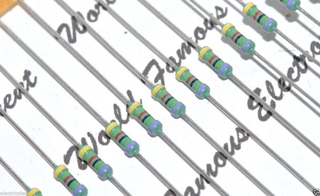 4 Pz - Vishay BC(PHILIPS) MPR24 10K~1,11M 0,25W 0,1% 25 Ppm Resistenza 250 V - Foto 10