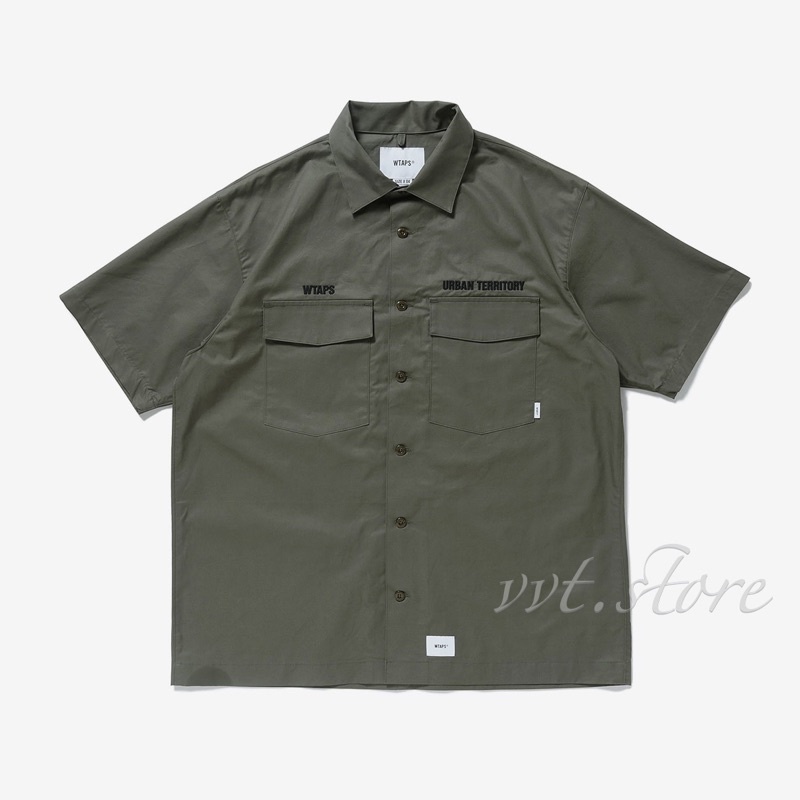 WTAPS 22SS BUDS / SS / COTTON. TWILL 短袖襯衫| 蝦皮購物