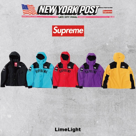 ☆LimeLight☆ Supreme x The North Face Arc Mountain Parka 衝鋒衣